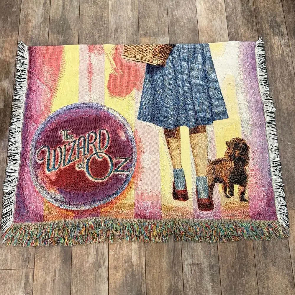 The Wizard of Oz Judy Garland Woven Tapestry Throw Blanket Mohawk Home